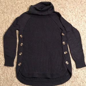 Retrod Navy Turtleneck